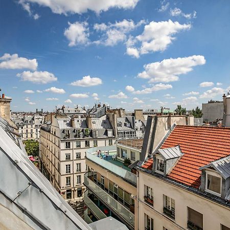 Paris Centre Dernier Etage Vue Ascenseur Apartment Exterior photo